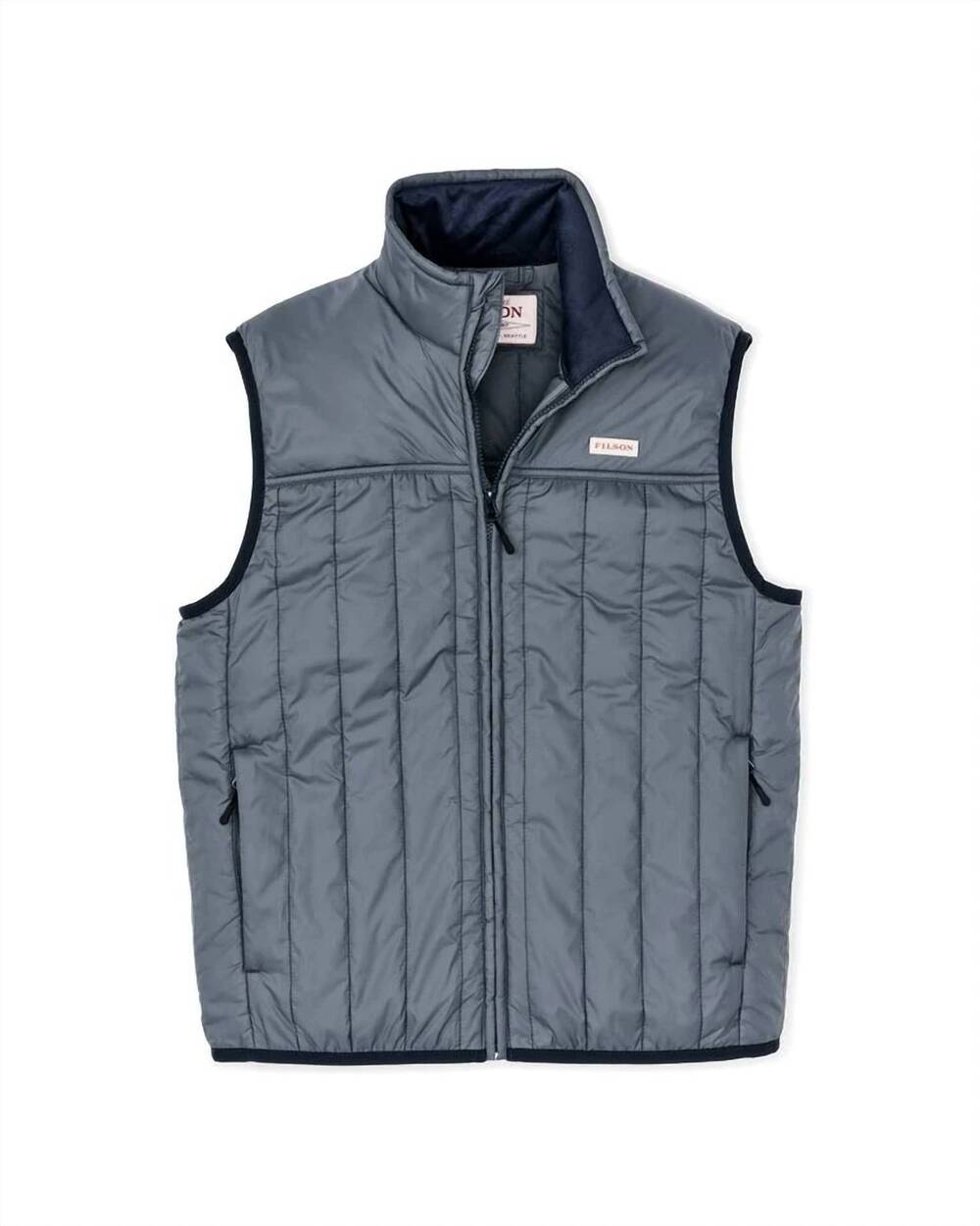NEW FILSON men's ultralight vest in storm blue